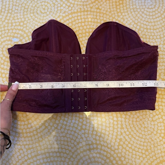 Victorias Secret Velvet Cropped Bra - Picture 6 of 8